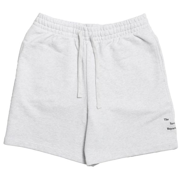 The Savage Report Wave Logo Korte Broek Grijs