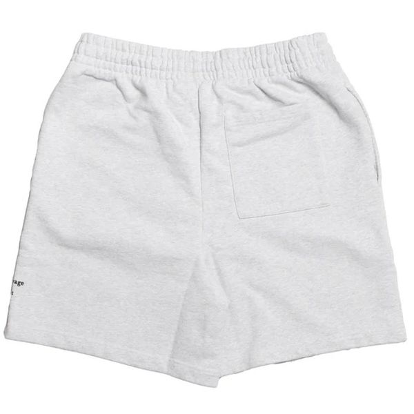 The Savage Report Wave Logo Korte Broek Grijs