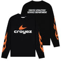 Croyez Service Dept Longsleeve T-shirt Zwart
