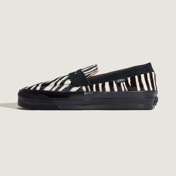 Vans LX 53 Zebra Loafers Wit/Zwart