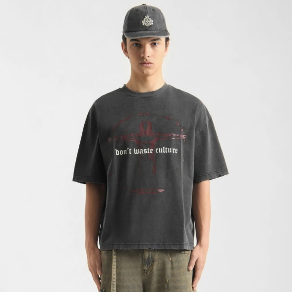 Veyric T-shirt Washed Black