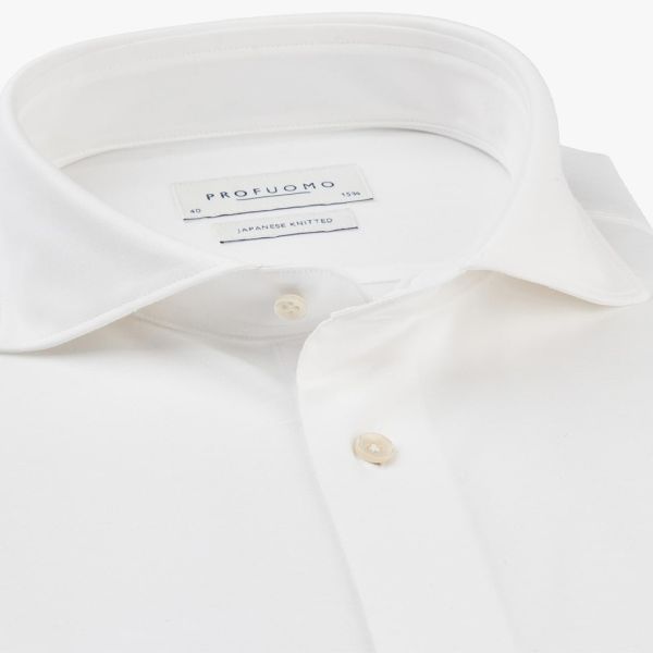 Profuomo Slim Fit Overhemd Wit