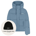 Flâneur Signature Puffer Licht Blauw