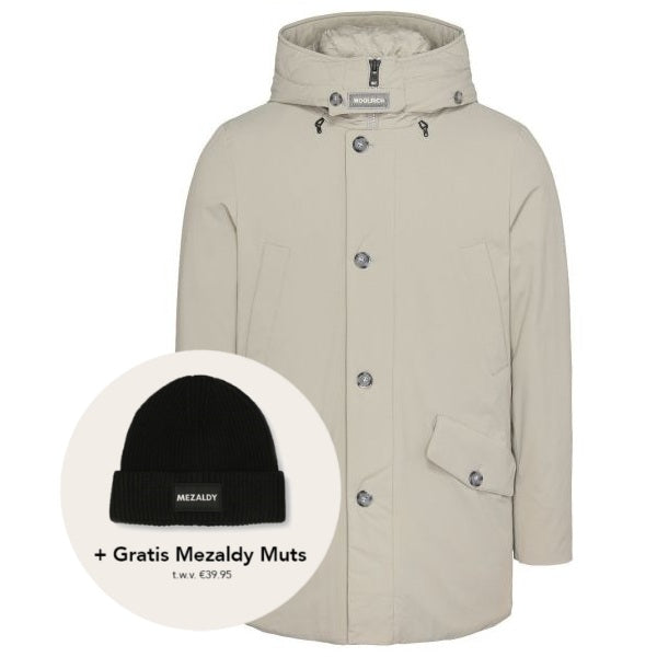Woolrich Stretch Arctic Parka Beige