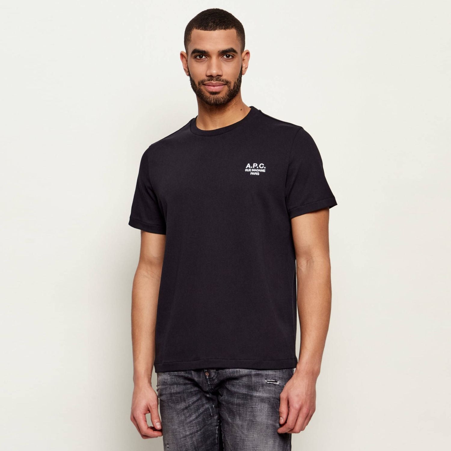 A.P.C. Standard Rue Madame T-shirt Zwart