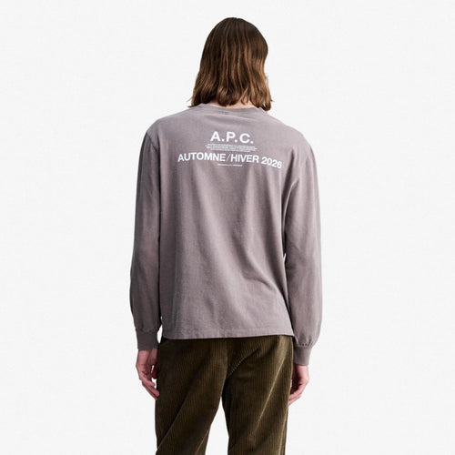 A.P.C. Hiver26 Longsleeve T-shirt Bruin