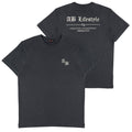 AB Lifestyle Ink Canvas T-shirt Zwart