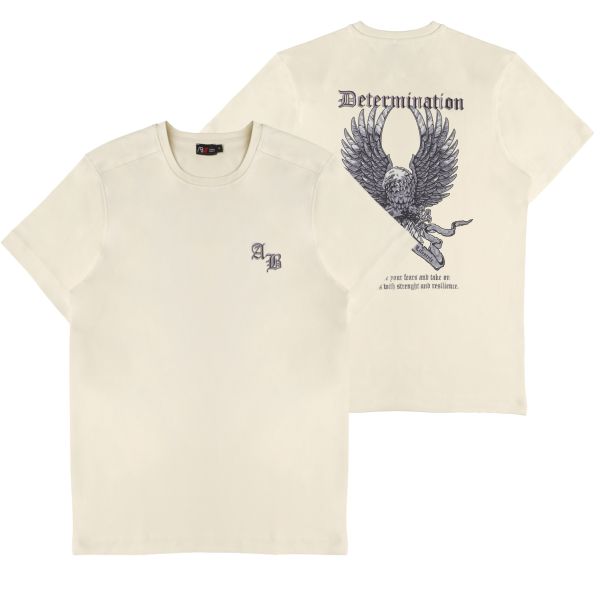 AB Lifestyle Ink Determination T-shirt Off White