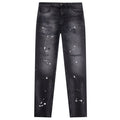 AB Lifestyle Macau Regular Bleach Jeans Zwart