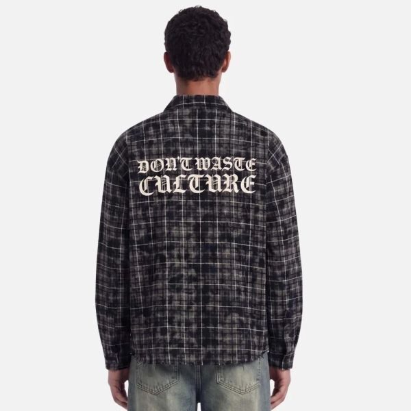 Don’t Waste Culture Levi Overhemd Zwart