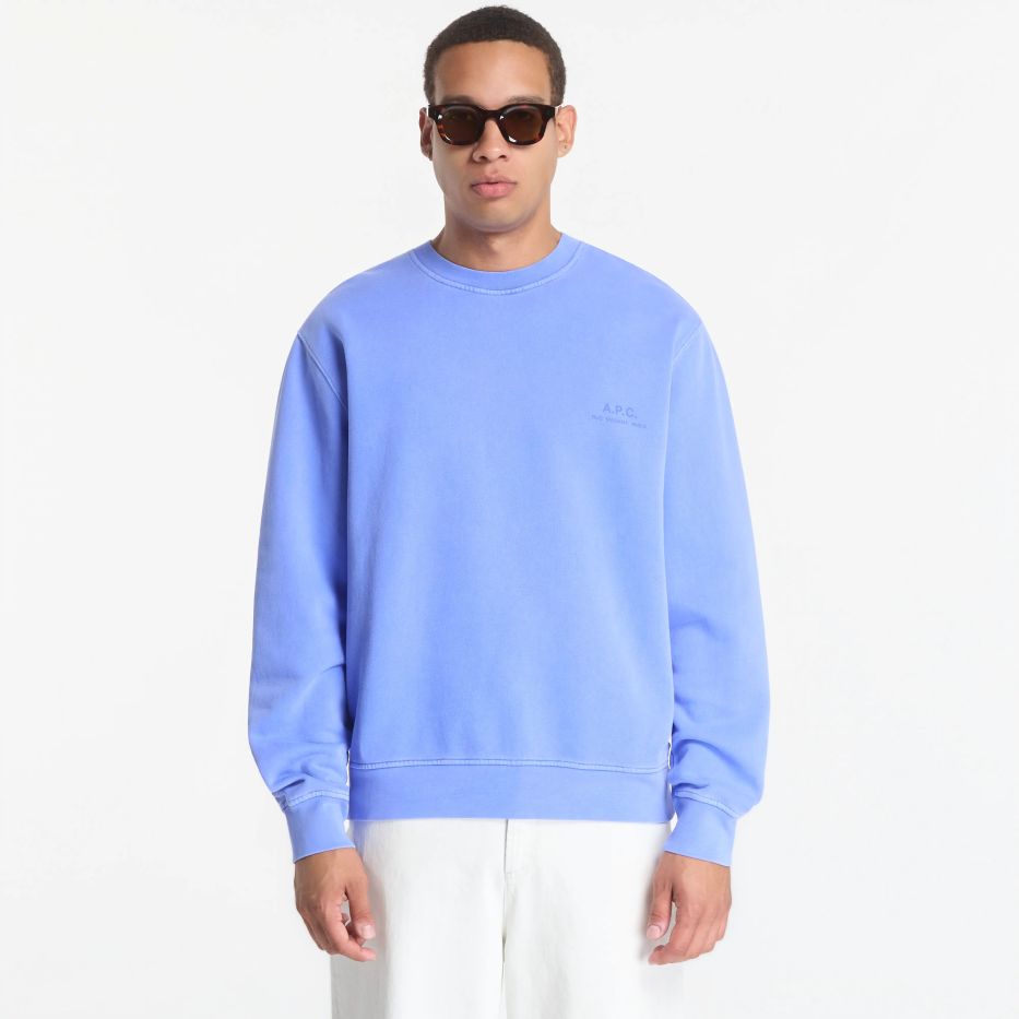 A.P.C. Fernando Sweater Blauw
