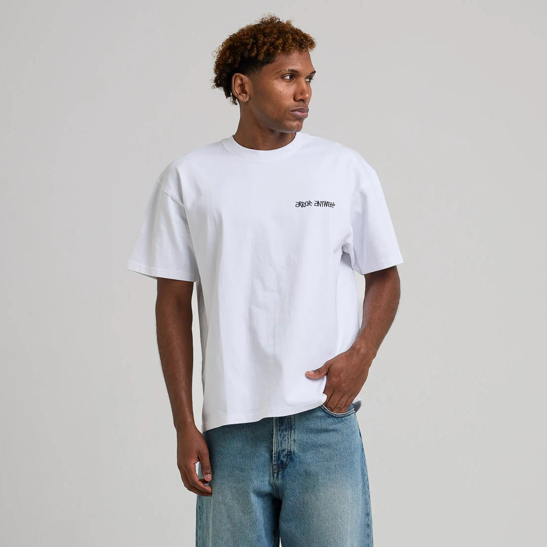 Arbor Antwerp Apple T-shirt Wit