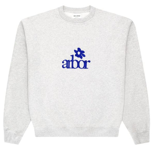 Arbor Antwerp Arbor Flower Sweater Grijs
