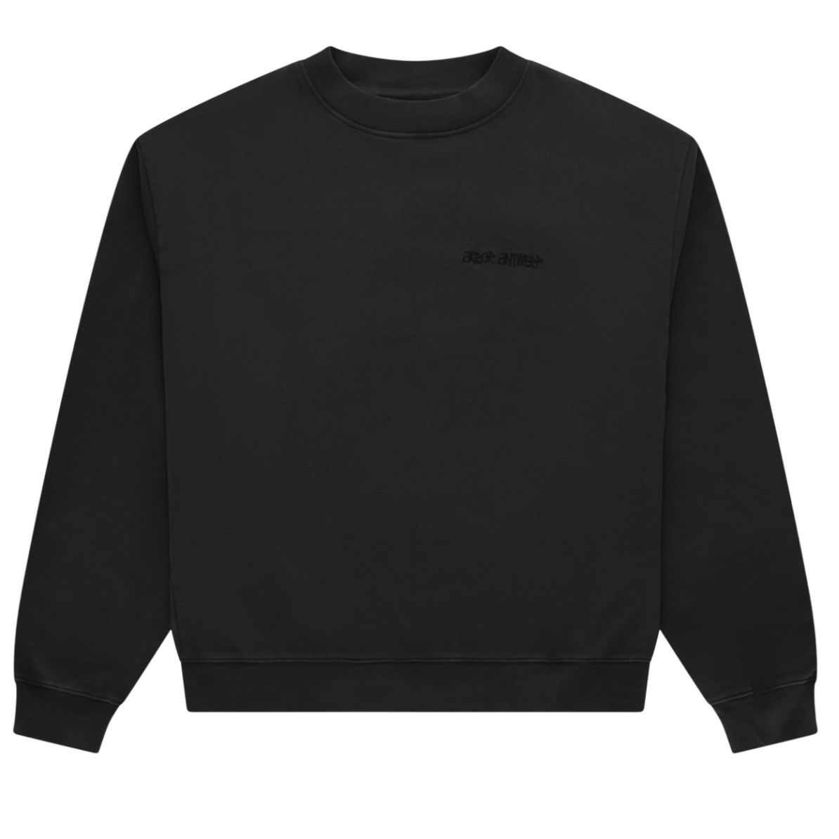 Arbor Antwerp Big Application Sweater Zwart