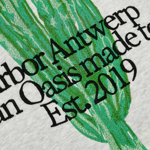 Arbor Antwerp Big Cactus Sweater Grijs