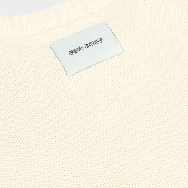 Arbor Antwerp Camo Violet Knit Sweater Beige