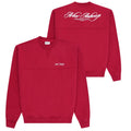 Arbor Antwerp Cursive Sweater Rood