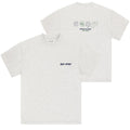 Arbor Antwerp Flower Quartet T-shirt Grijs