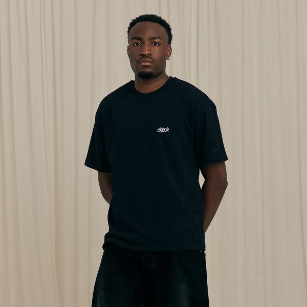 Arbor Antwerp Jasmine Black T-shirt Zwart
