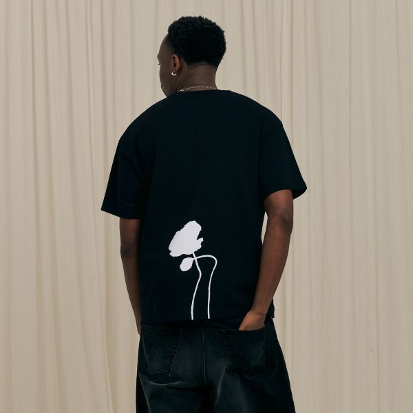 Arbor Antwerp Jasmine Black T-shirt Zwart