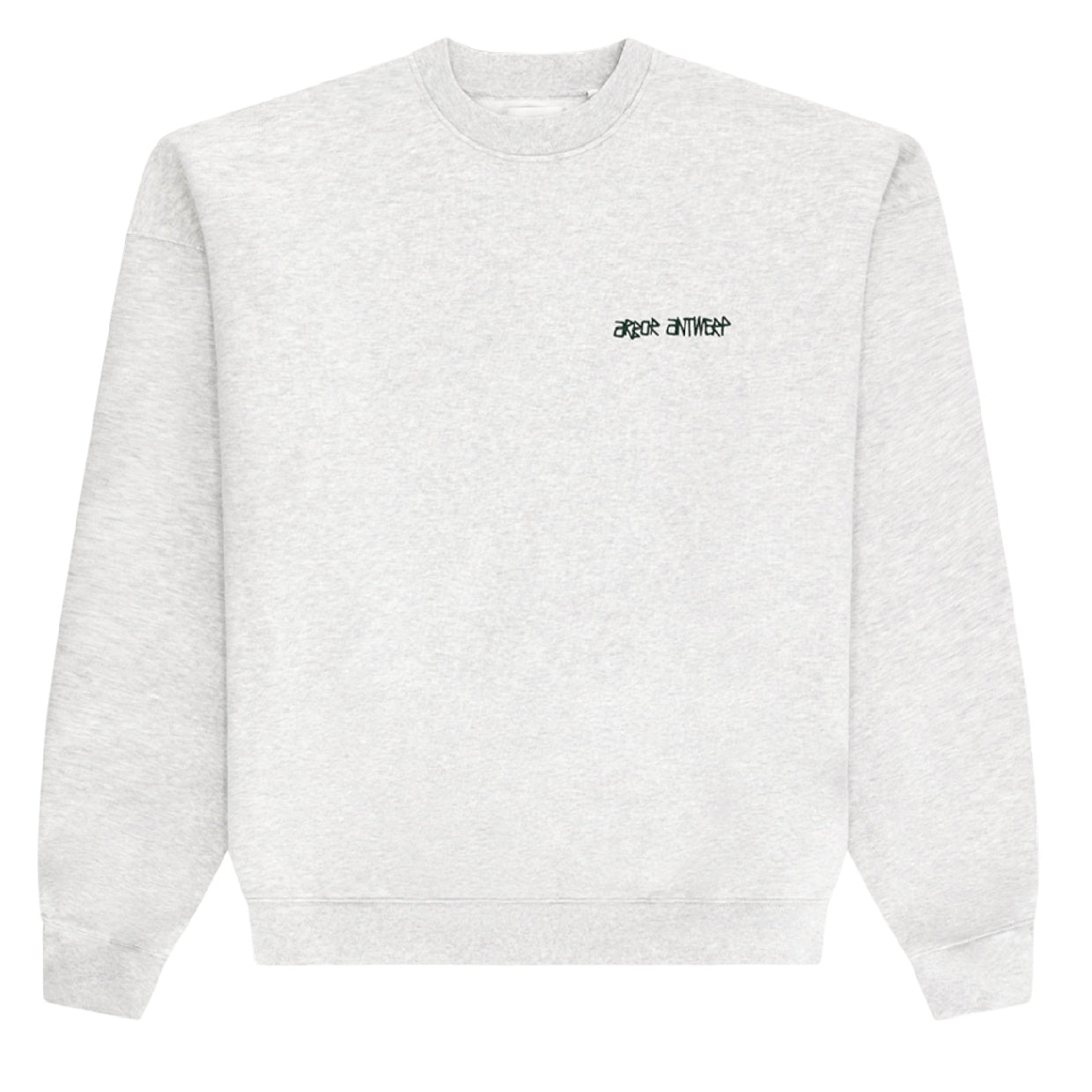 Arbor Antwerp Line Flower Sweater Grijs