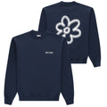 Arbor Antwerp Line Flower Sweater Navy