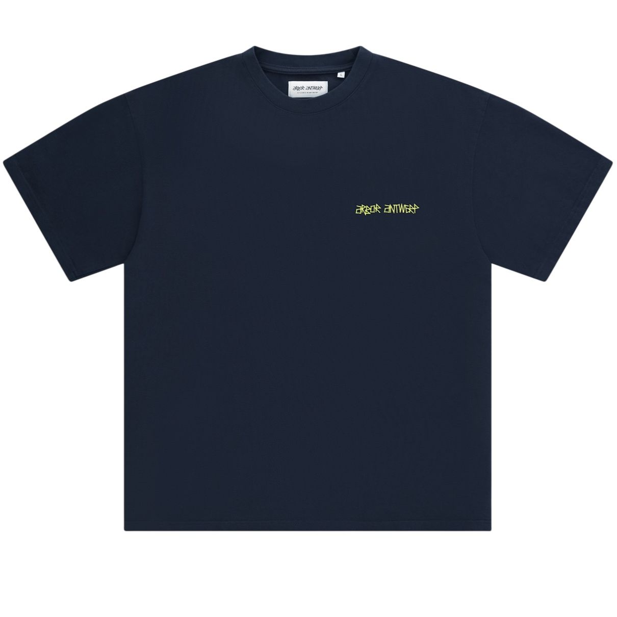 Arbor Antwerp Outline Flower T-shirt Navy