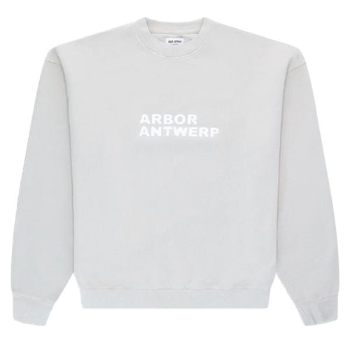 Arbor Antwerp Puff Logo Sweater Off White