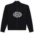 Arbor Antwerp Wool Knitted Oval Vest Zwart