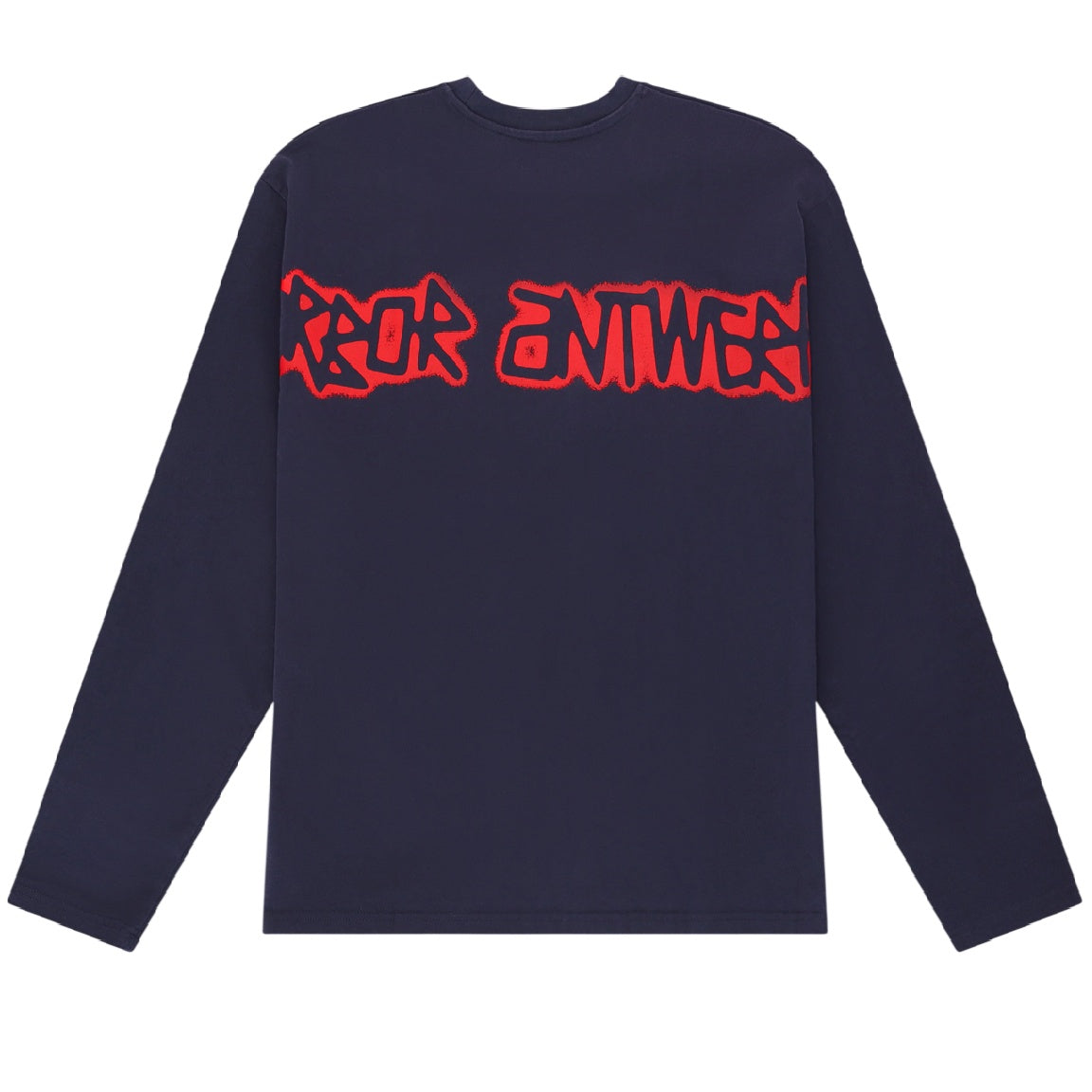 Arbor Antwerp Spray Outline Longsleeve T-shirt Navy