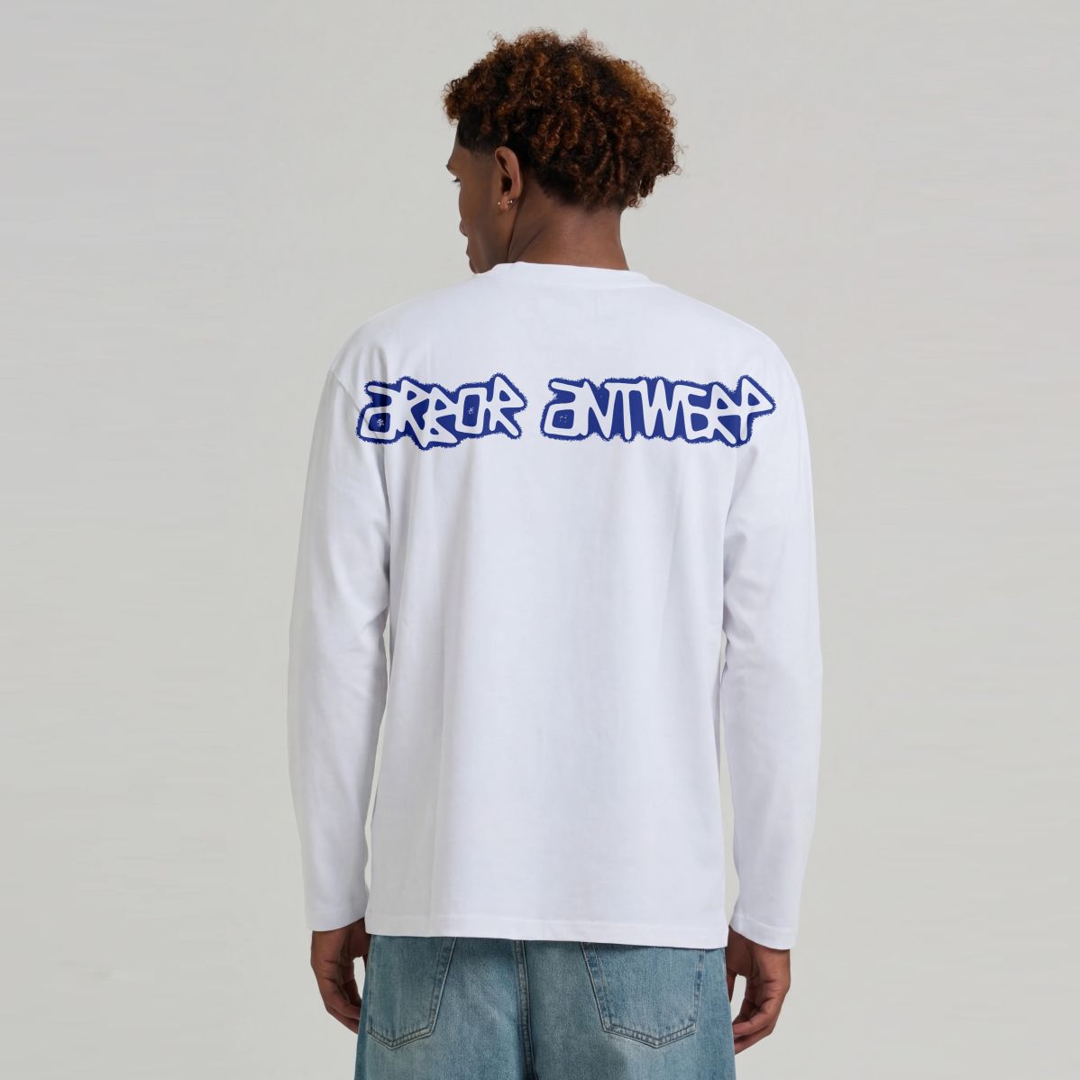 Arbor Antwerp Spray Outline Longsleeve T-shirt Wit