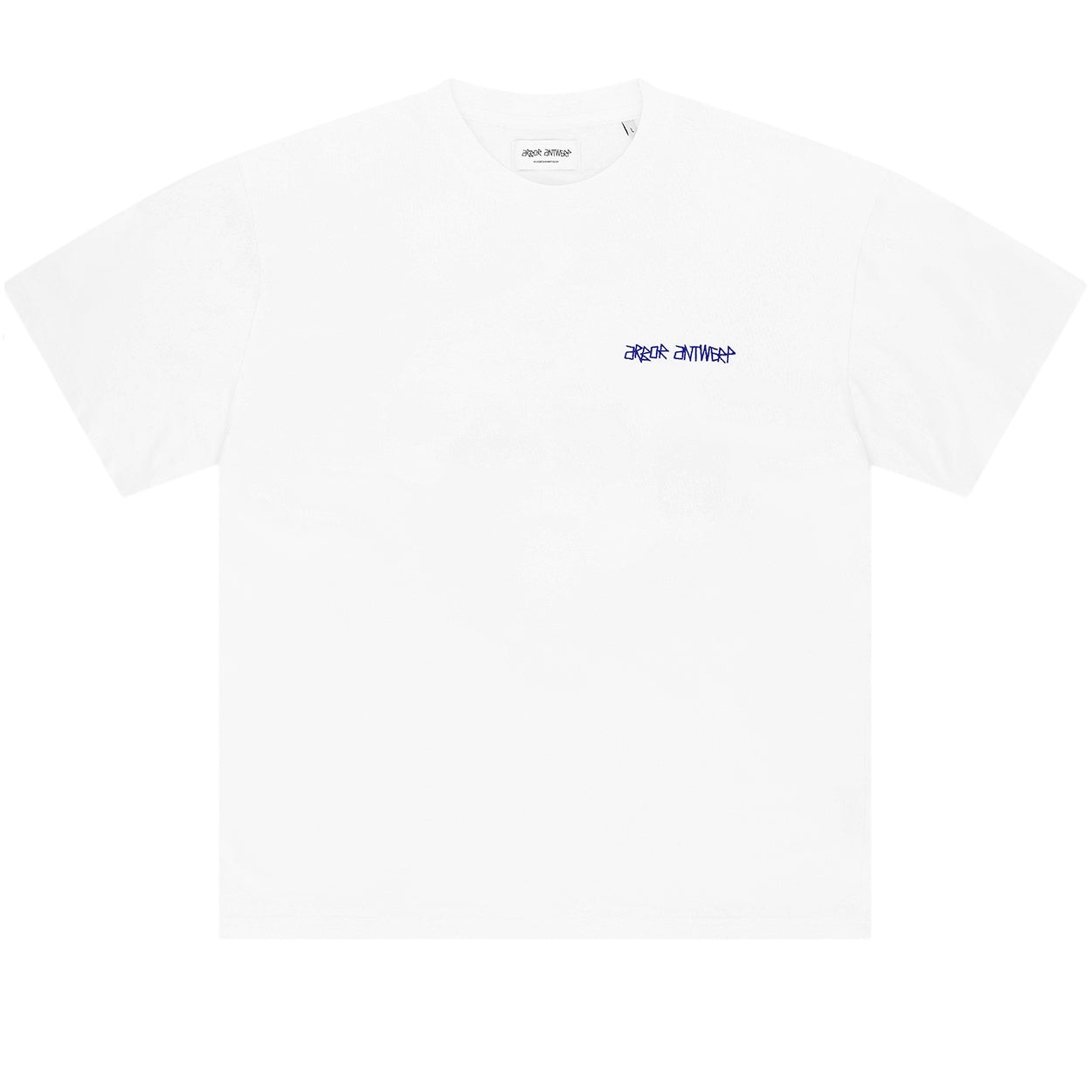Arbor Antwerp Triple Love T-shirt Wit/Blauw