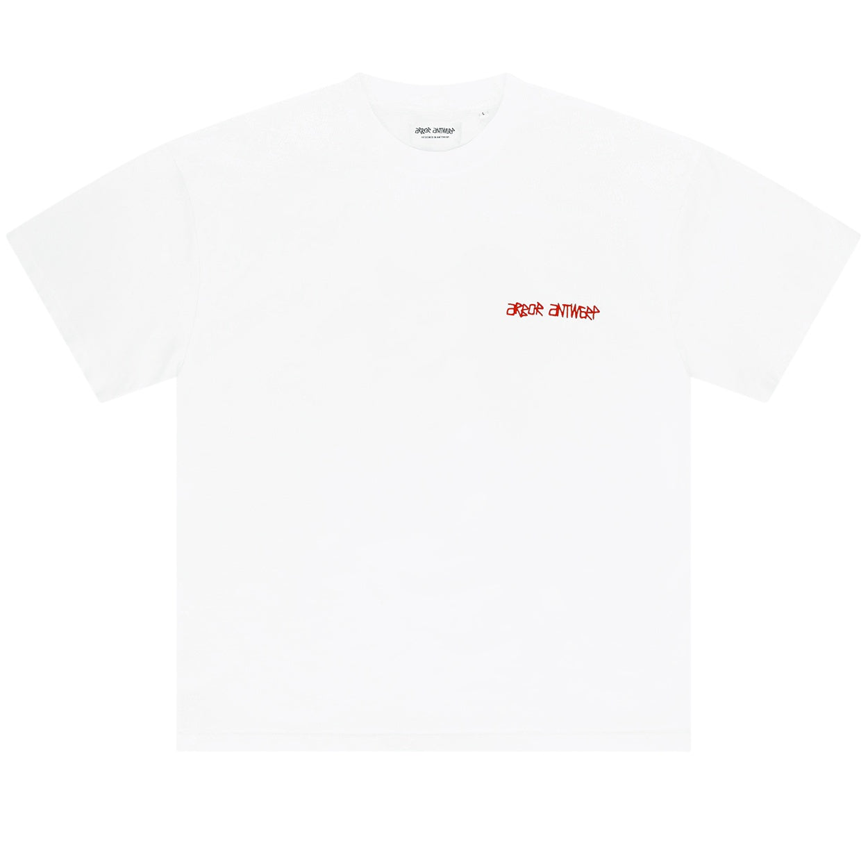 Arbor Antwerp Triple Love T-shirt Wit/Rood