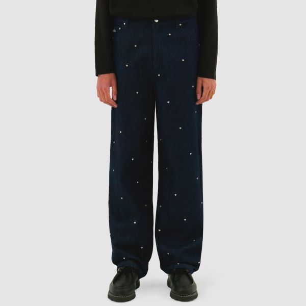 Arte Antwerp Loose Heart Broek Navy
