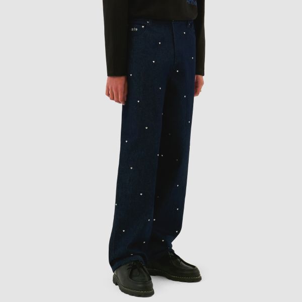 Arte Antwerp Loose Heart Broek Navy