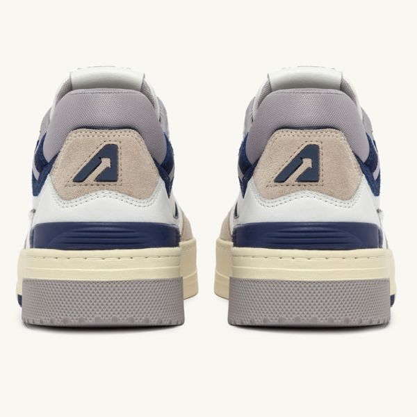 Autry CLC Low Sneaker Wit/Blauw