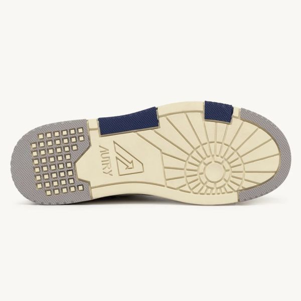 Autry CLC Low Sneaker Wit/Blauw