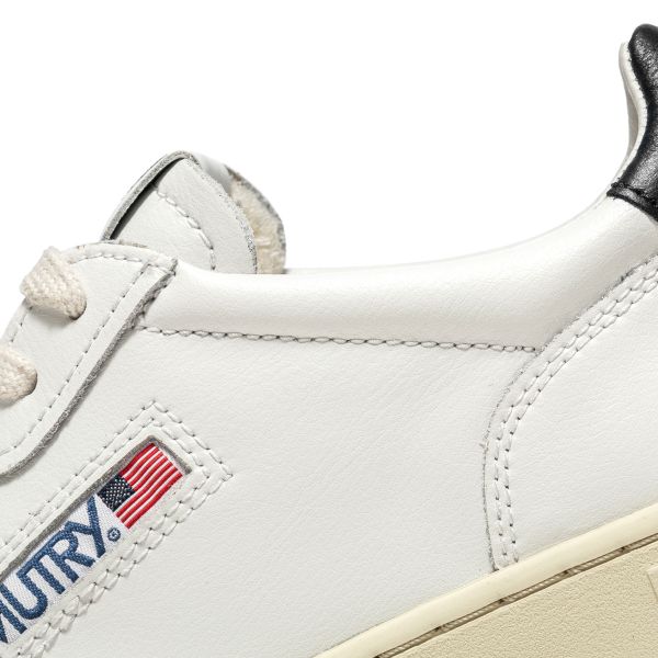 Autry Medalist Low Sneaker Wit/Zwart