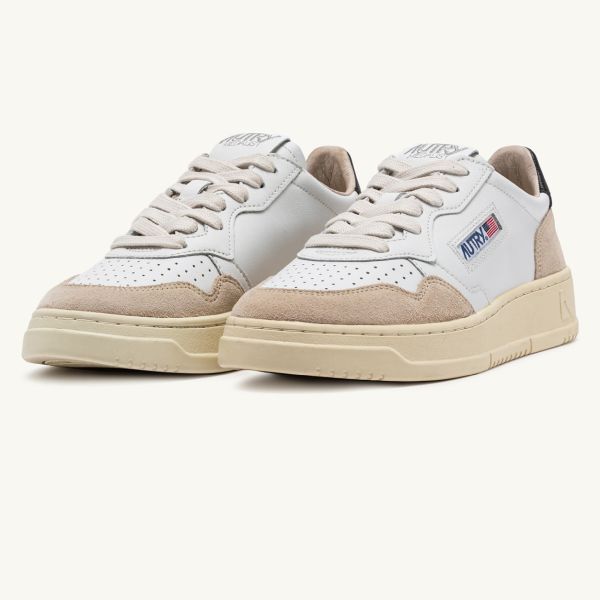 Autry Medalist Low Sneaker Wit/Zwart