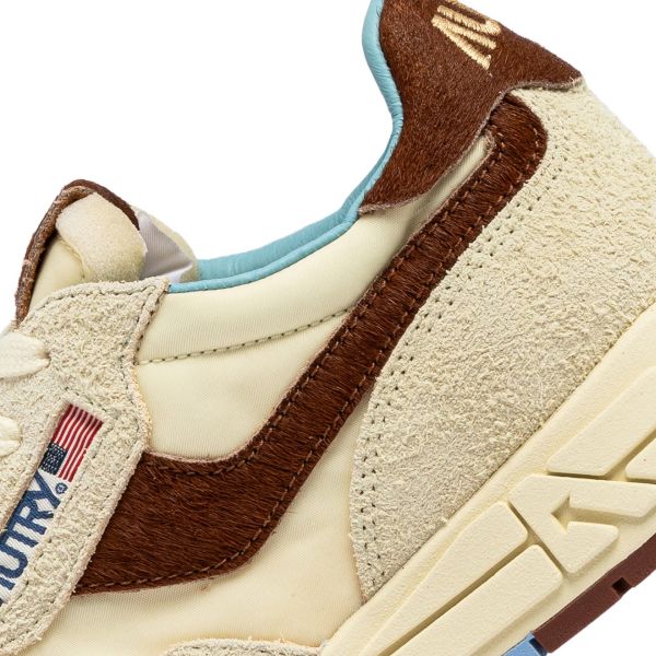 Autry Reelwind Low Sneaker Beige/Bruin