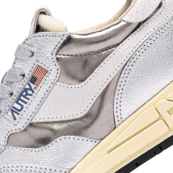 Autry Reelwind Low Sneaker Zilver