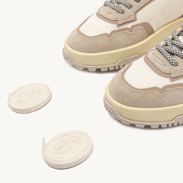 Autry Wildpace Low Sneaker Beige/Wit
