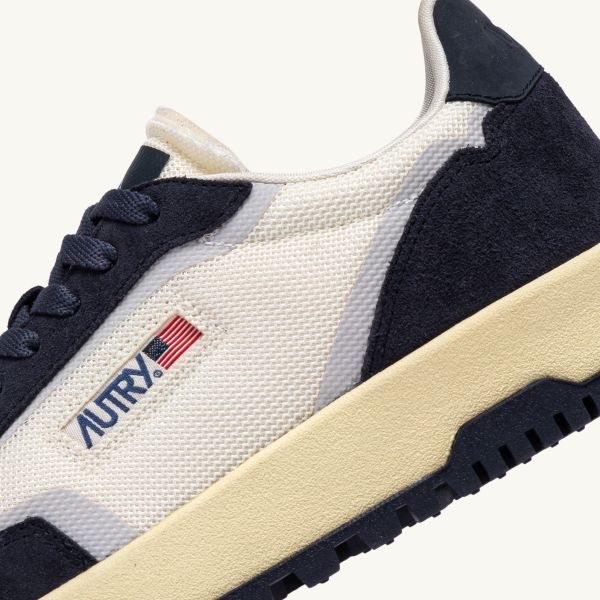 Autry Wildpace Low Sneaker Navy/Wit