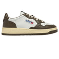 Autry Medalist Low Sneaker Wit/Bruin