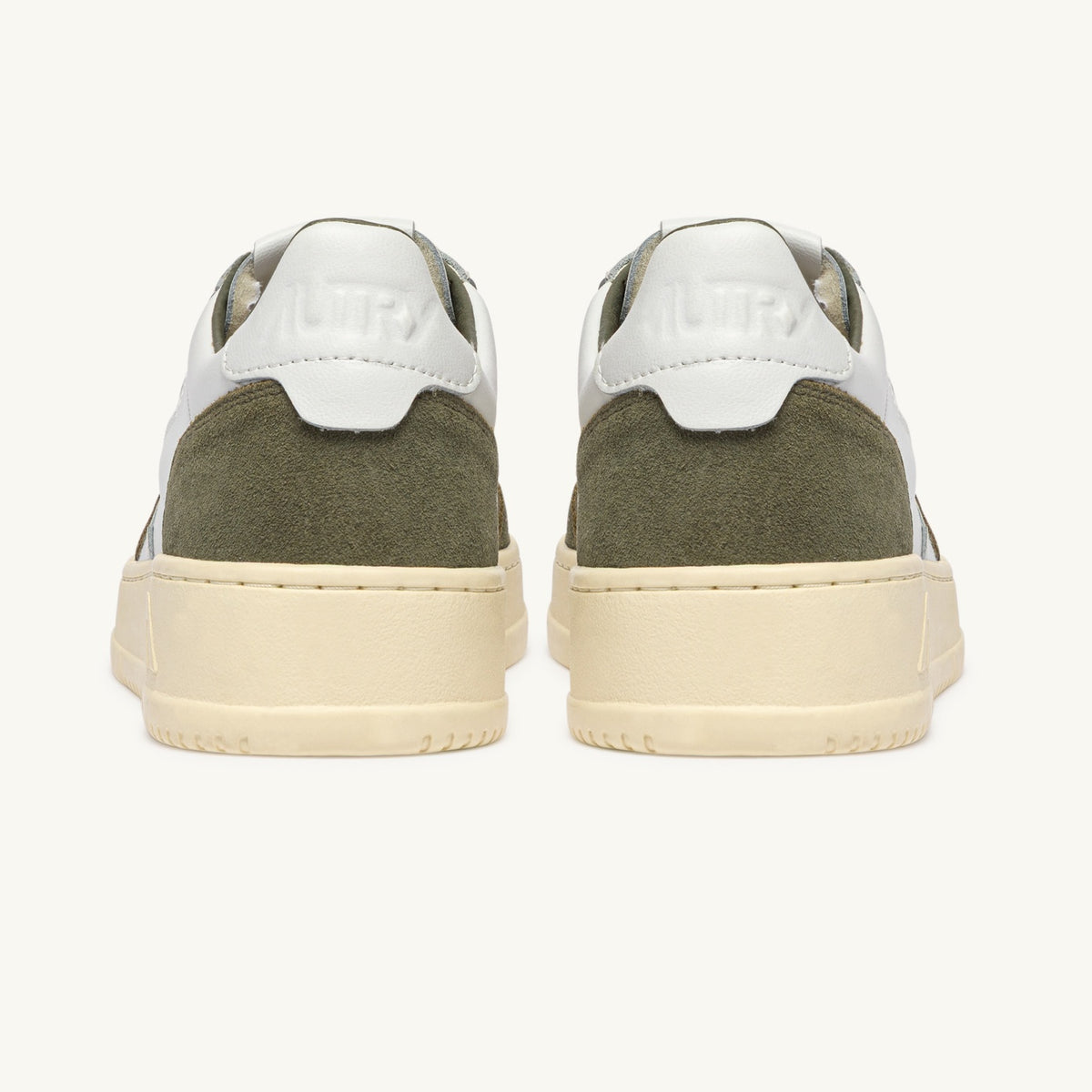 Autry Medalist Low Sneaker Wit/Donker Groen