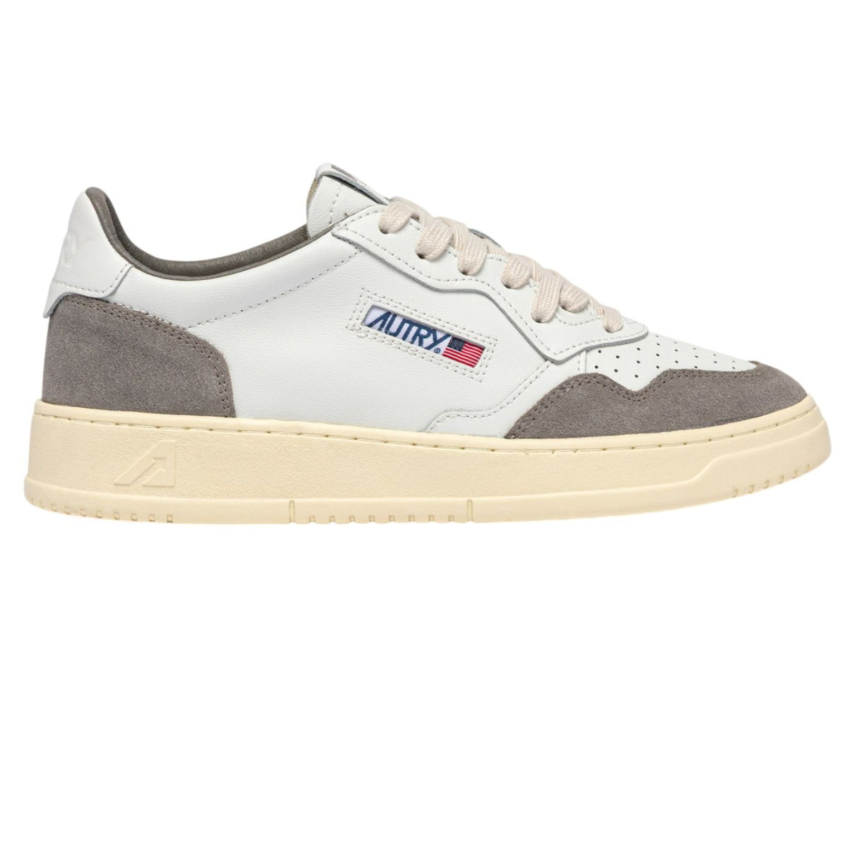 Autry Medalist Low Sneaker Wit/Grijs