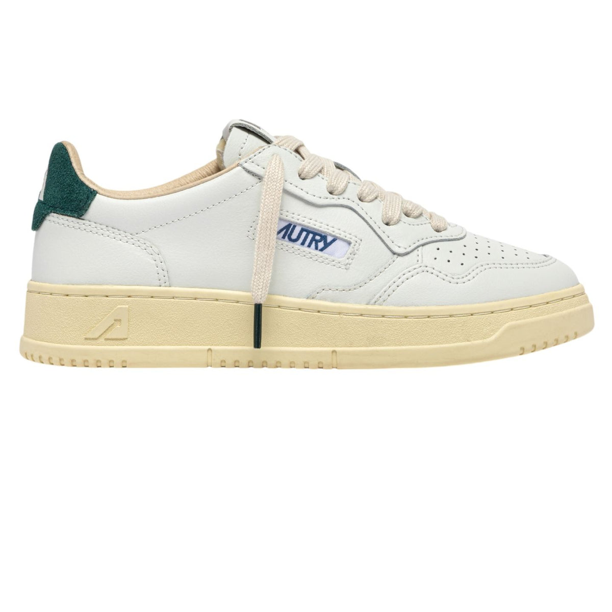 Autry Medalist Low Sneaker Wit/Groen