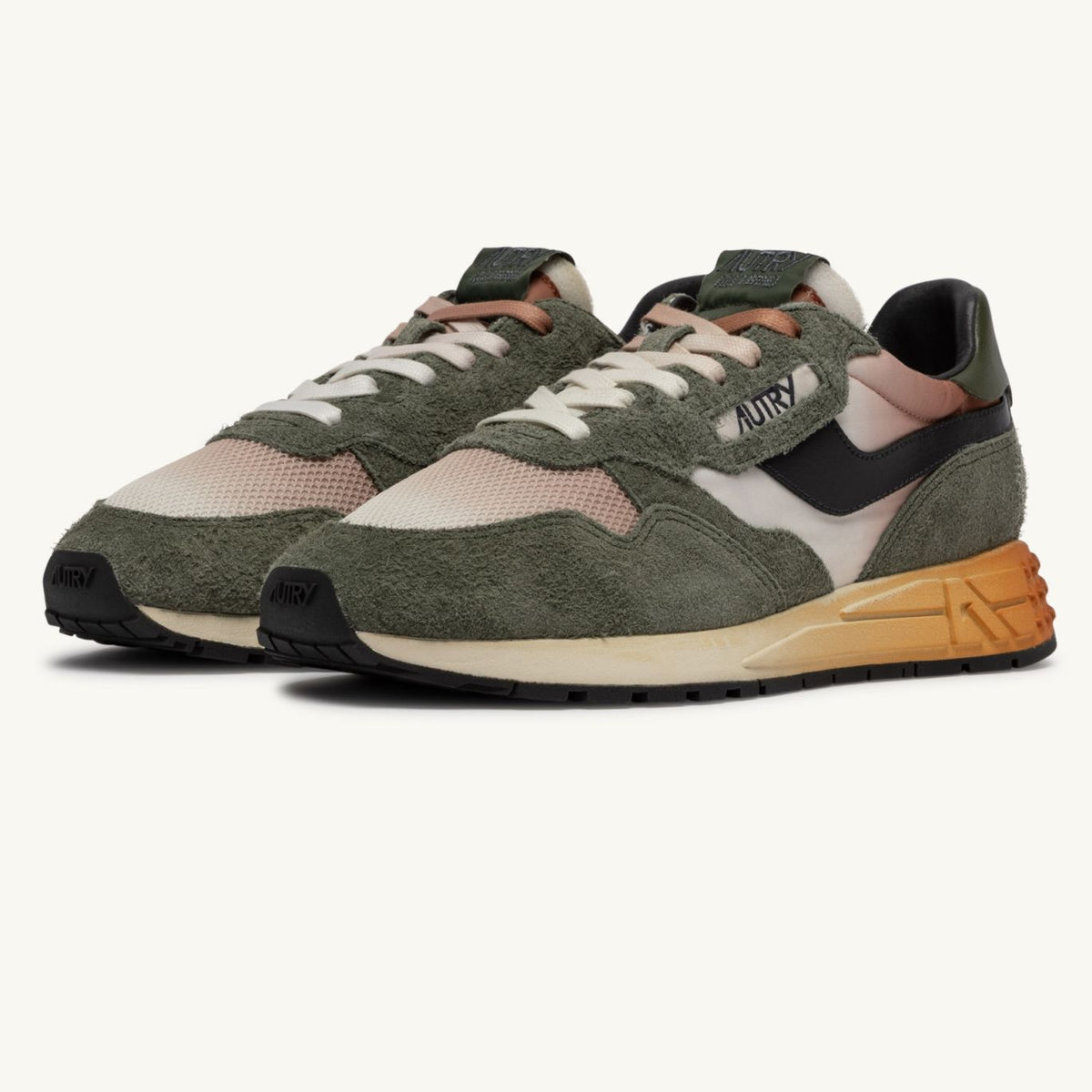 Autry Reelwind Low Sneaker Donker Groen