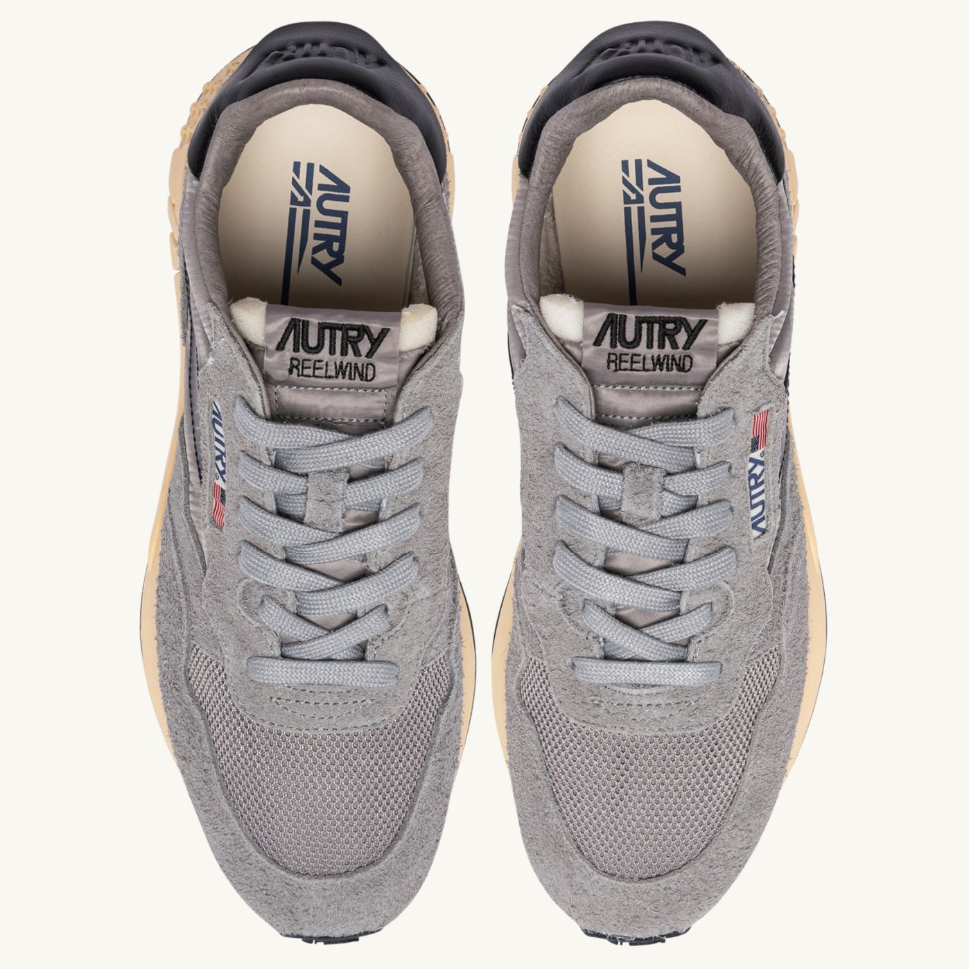 Autry Reelwind Low Sneaker Grijs