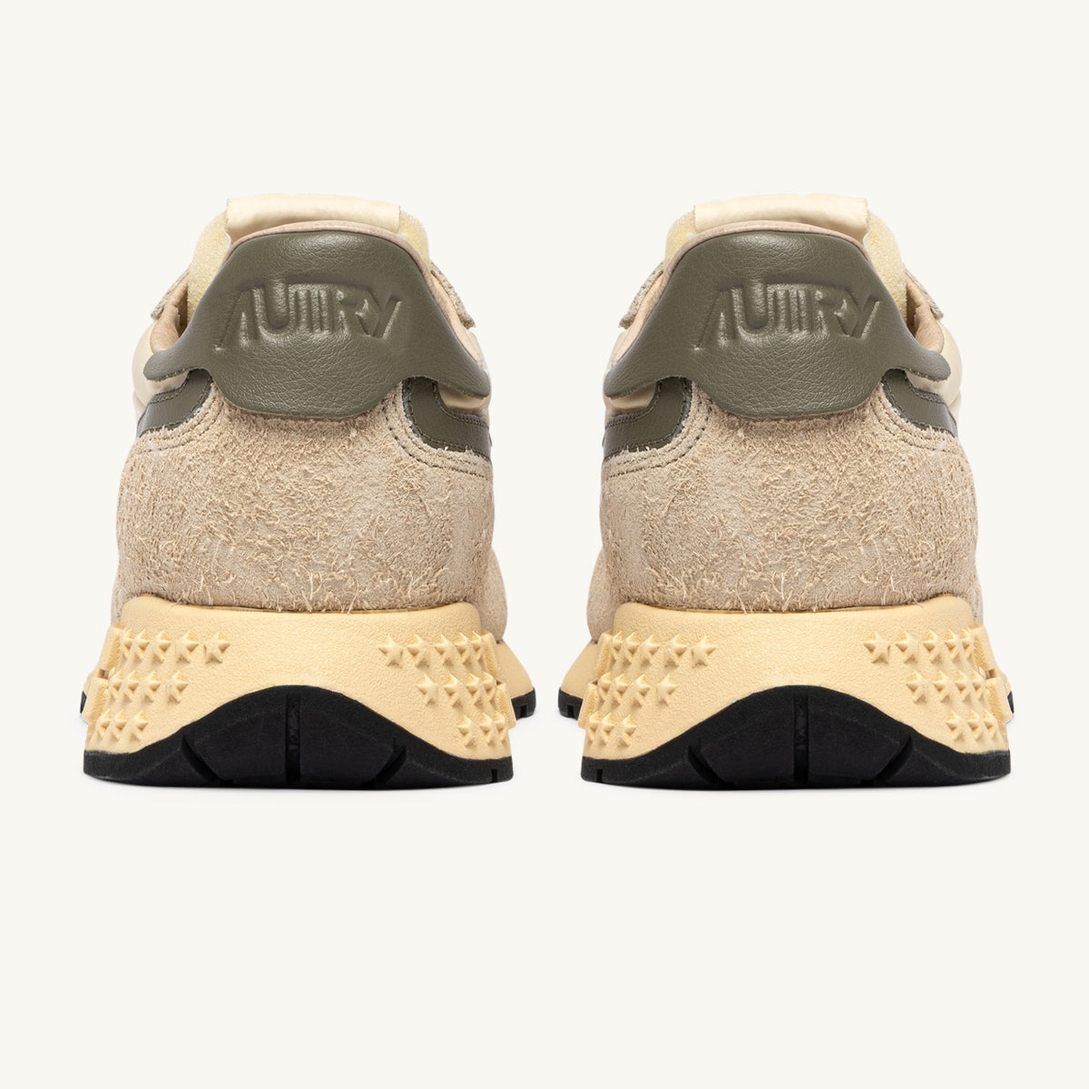 Autry Reelwind Low Sneaker Beige/Groen